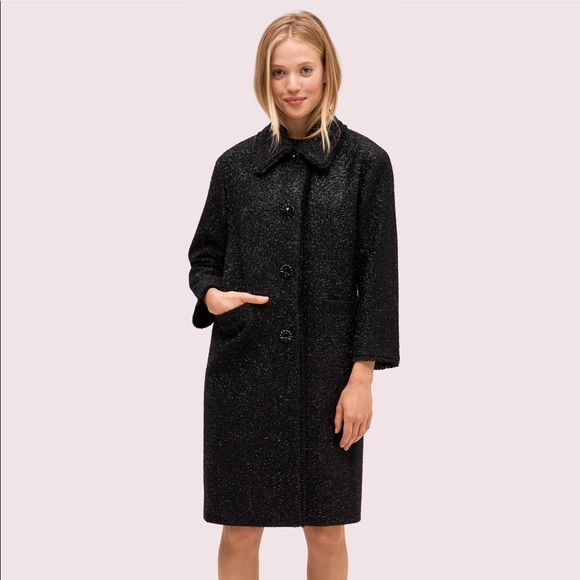 Kate Spade Tinsel Tweed Jacket, Size 4 - Picture 2 of 15